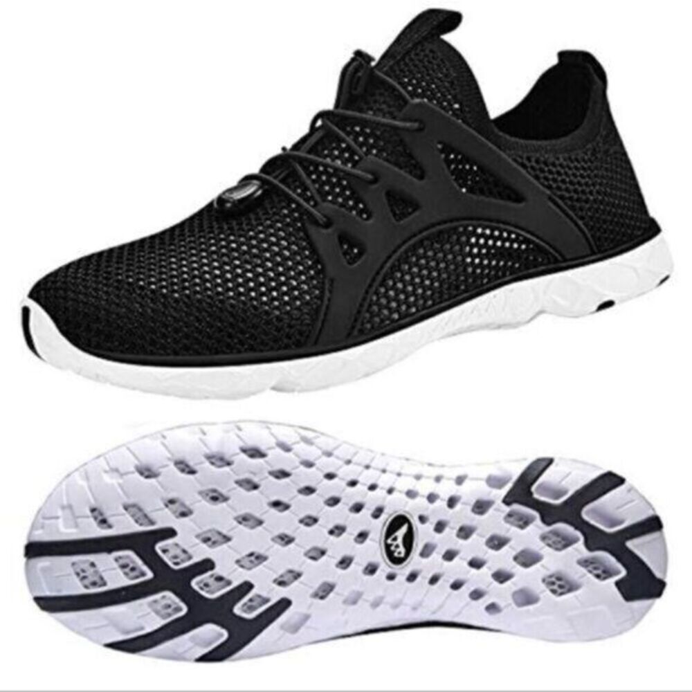 Water Shoes Sneakers sz 8.5 (Euro 39) Quick Dry Workout NEW # Bag J-30